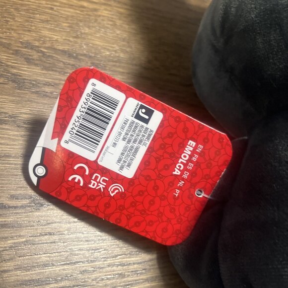 Pokemon Plush Emolca New Eevee NWOT Stuffed Animal Plush Toy Doll 9” - Picture 4 of 8